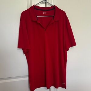 BCG Men's Bold Red Polo Shirt